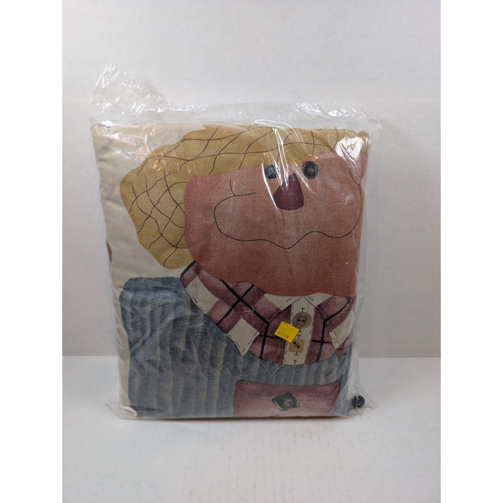 Vintage Mary Maxim Raffia Craft Kit Bear Wall Hanging Unopened NOS Needlework